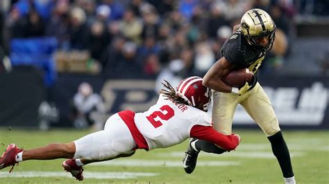 Purdue Captures Old Oaken Bucket With 44 7 Defeat Of Indiana