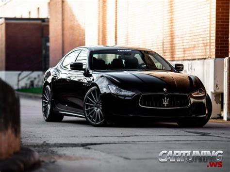 Tuning Maserati Ghibli Modified Tuned Custom Stance Stanced Low Lowered Slammed Airlift