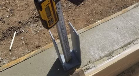 How To Install Post Brackets For Concrete