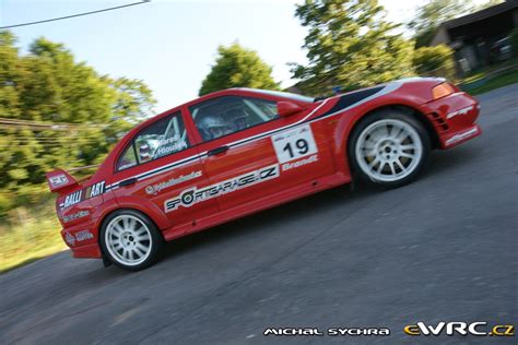 Mare Filip Hlou Ek Jan Mitsubishi Lancer Evo Vi Pewag Rally