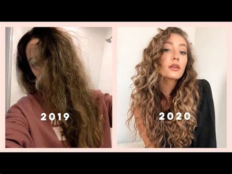 My Wavy Curly Hair Routine 2B 2C Curls YouTube Curly Hair Styles