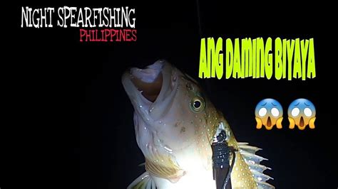 Night Spearfishing Philippines Mapapa Wow Ka Nalang Sa Dami Ng Biyaya