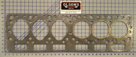 Schramm Air Compressor Cylinder Head Gasket Olson S Gaskets