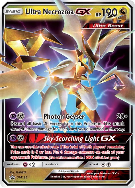 Ultra Necrozma Gx Sm Promo Smp Sm Face To Face Games