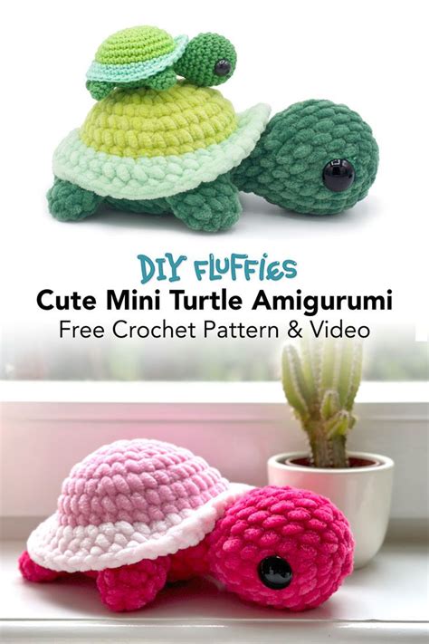 Free Turtle Amigurumi Crochet Pattern Video Artofit