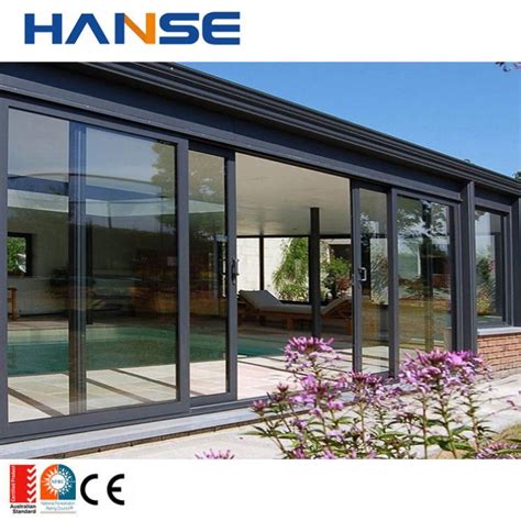 Aluminum Soft Close Sliding Door Damper Aluminium Glass Sliding Door