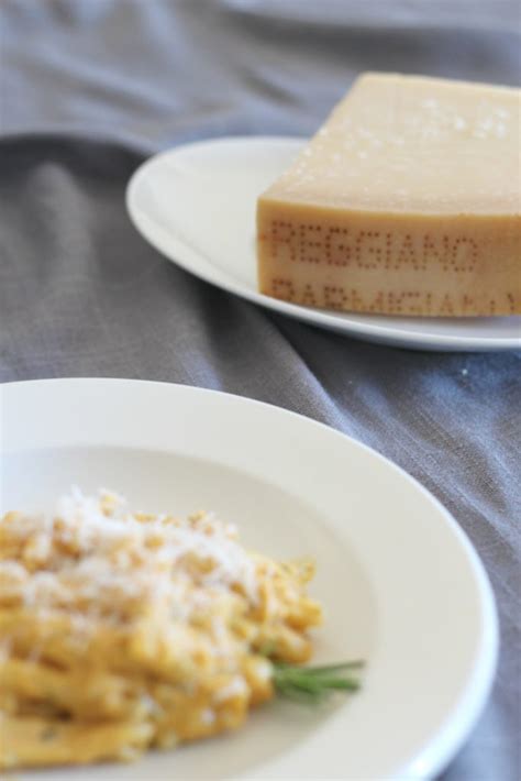 Pumpkin Rosemary Cream Pasta With Parmigiano Reggiano Sparkle Living Blog