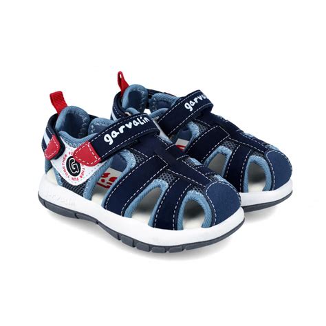 Garvalin Boys Sandal Navy Hores Stores