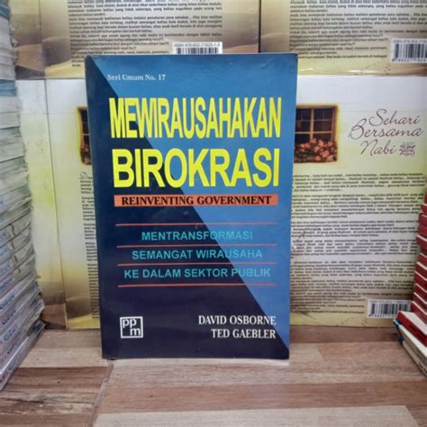 Jual Buku Original Mewirausahakan Birokrasi Shopee Indonesia