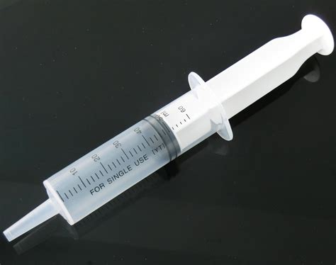 X Ml Plastic Syringe Injector Lab Liquid Dispense Hypodermic Sterile