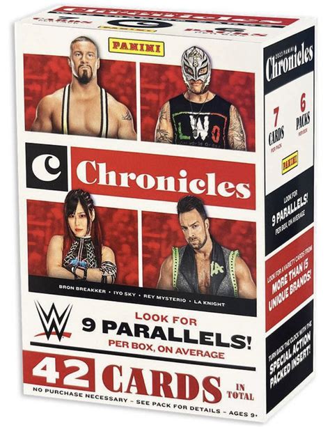 Buzz Break 2023 Panini Chronicles WWE Cards Blaster Blowout Cards