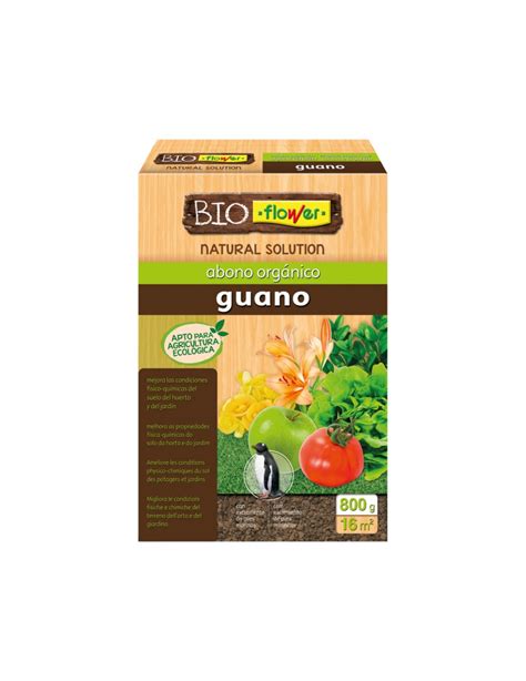 Abono Guano Org Nico Bioflower Productos Flower Formato Caja De Gr