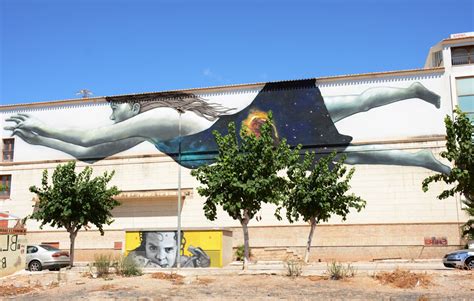 Sfhir arte urbano en Los Alcázares Murcia arte urbano