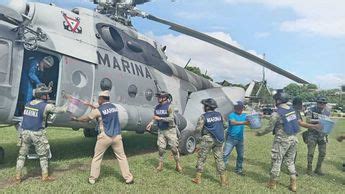 Plan Marina Fase De Auxilio Se Mantiene En Veracruz Por Inundaciones