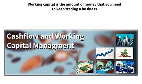 Managing Cashflow And Working Capital