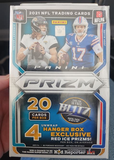 Myslabs 2021 Panini Prizm Nfl Football Walmart Hanger Box