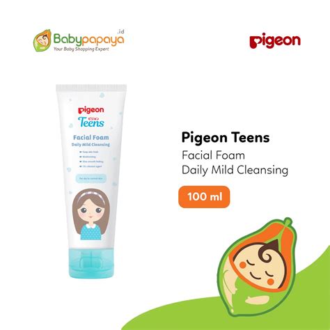 Jual PIGEON TEENS Facial Foam Daily Mild Cleansing 100 Ml Shopee