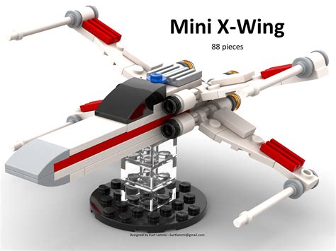 Mini X Wing Even Though I Ve Designed Mini X Wings Before Flickr