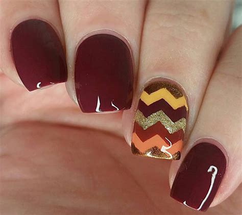 15 Autumn Gel Nail Art Designs And Ideas 2017 Fall Nails Fabulous