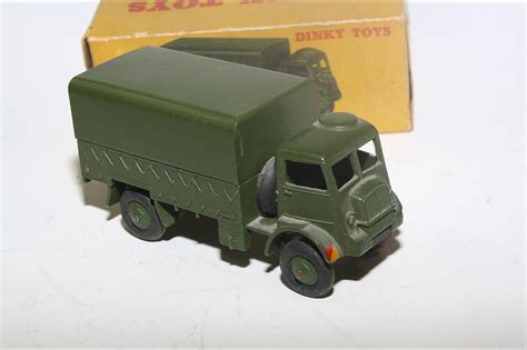 Dinky Army Covered Wagon Vnm In Original Box Db Collectables