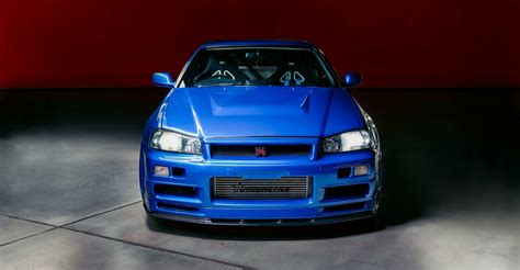 Paul Walkers Nissan Skyline Gt R R Fra Fast Furious P Vej Til