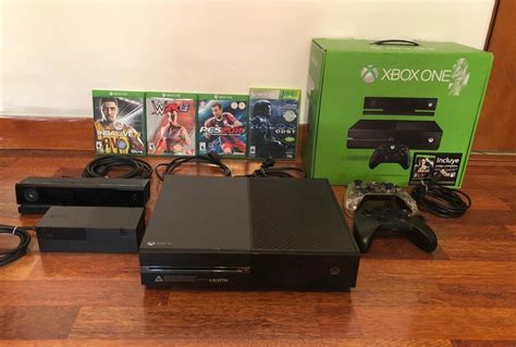 Xbox One Gb Con Controles Juegos Y Kinect Usada Mercadolibre