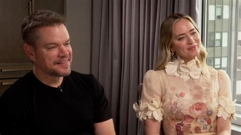 Matt Damon Emily Blunt Were Blown Away Over Cillian Murphy In