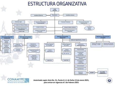 Estructura Organizativa CONAMYPE