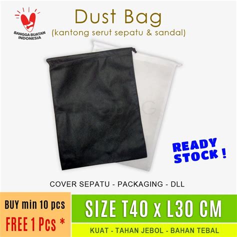 Jual Dust Bag Kantong Serut Tas Sepatu Size T X L Cm Min Order