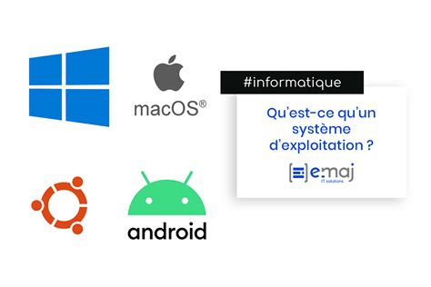 Quest ce quun système dexploitation ou OS et quelle est son utilité