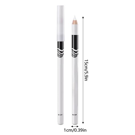 Wooden Pole Gel Pen White Lying Silkworm Pen Naturals Eye Makeup Eyes