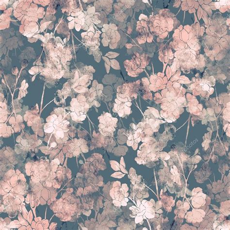 Japanese Sakura Blossom Seamless Pattern Stock Photo By Chevnenko