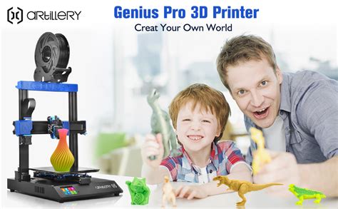 Artillery Genius Pro 3D Printer High Precision Dual Z Axis Hot Bed