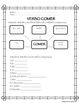 Learning Spanish With Mrs R Teaching Resources Teachers Pay Teachers