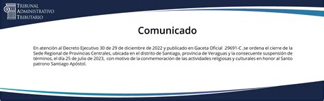 COMUNICADO CIERRE SEDE SANTIAGO 2023