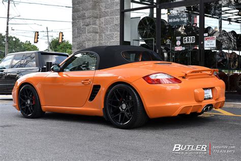 Lowered Porsche Boxster With In Hre Ff Wheels And Flickr