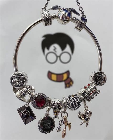 Pandora And Harry Potter Harry Potter Charms Harry Potter Jewelry