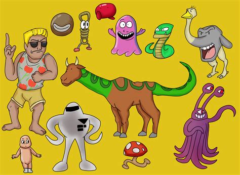 Earthbound Enemies By Samuraicanine