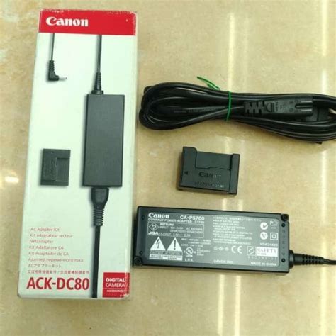 Promo CANON AC ADAPTER KIT ACK-DC80(ORI) Diskon 33% di Seller Toko ...