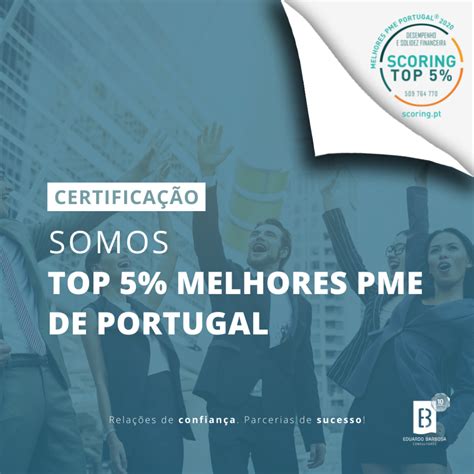 TOP 5 MELHORES PME DE PORTUGAL Eduardo Barbosa Consultores