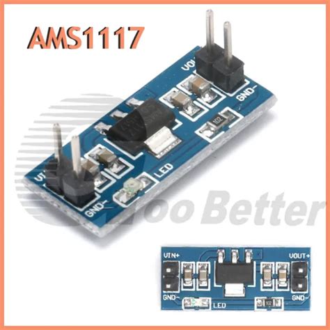 DC DC 5V TO 3 3V Step Down Power Supply Module AMS1117 3 3 LDO 800MA