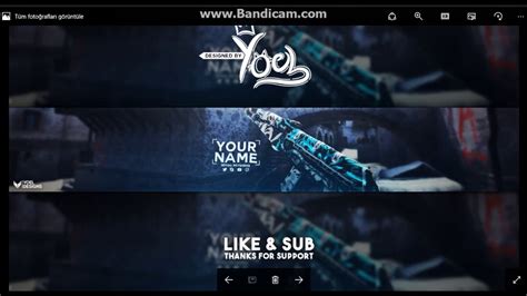 Cs Go Banner Template Youtube