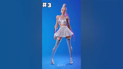 10 Skins Mas Usadas De La Serie De Idolos En Fortnite 😱🔥 Fortnite Fortniteclips