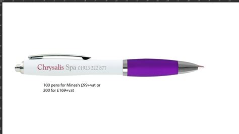 Chrysalis Spa Pens