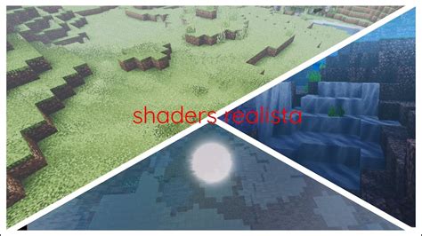 Top 3 Shaders Realista Para Minecraft Pe 1 18 12 YouTube