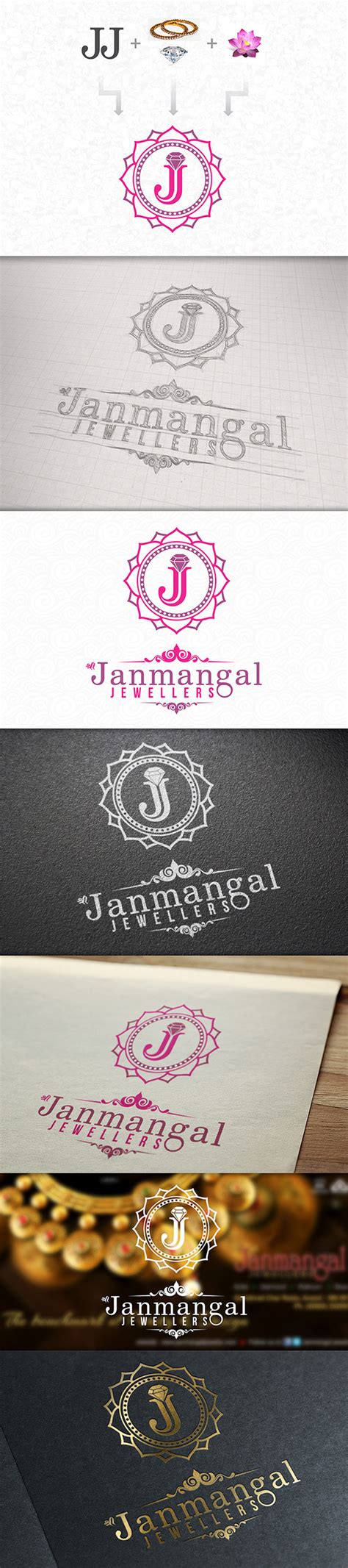 Jewellers Logo Design on Behance