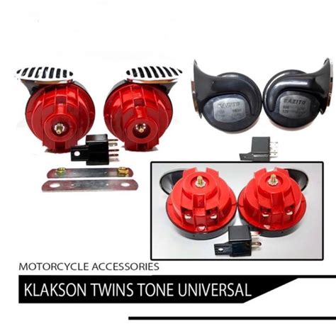 Klakson OKD Kazito Double Keong Plus Riley Klakson Motor Dan Mobil