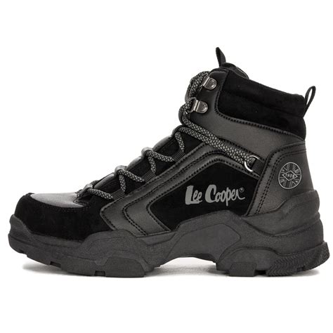 Lee Cooper Buty Zimowe Trekkingowe Damskie Black Czarne Midiamo Pl