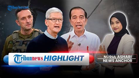 Reaksi Bos Apple Seusai Bertemu Jokowi Alasan Kabinet Perang Israel