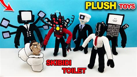 Plush Mega Compilation Skibidi Toilet Toy Diy How To Make Cool Crafts Youtube